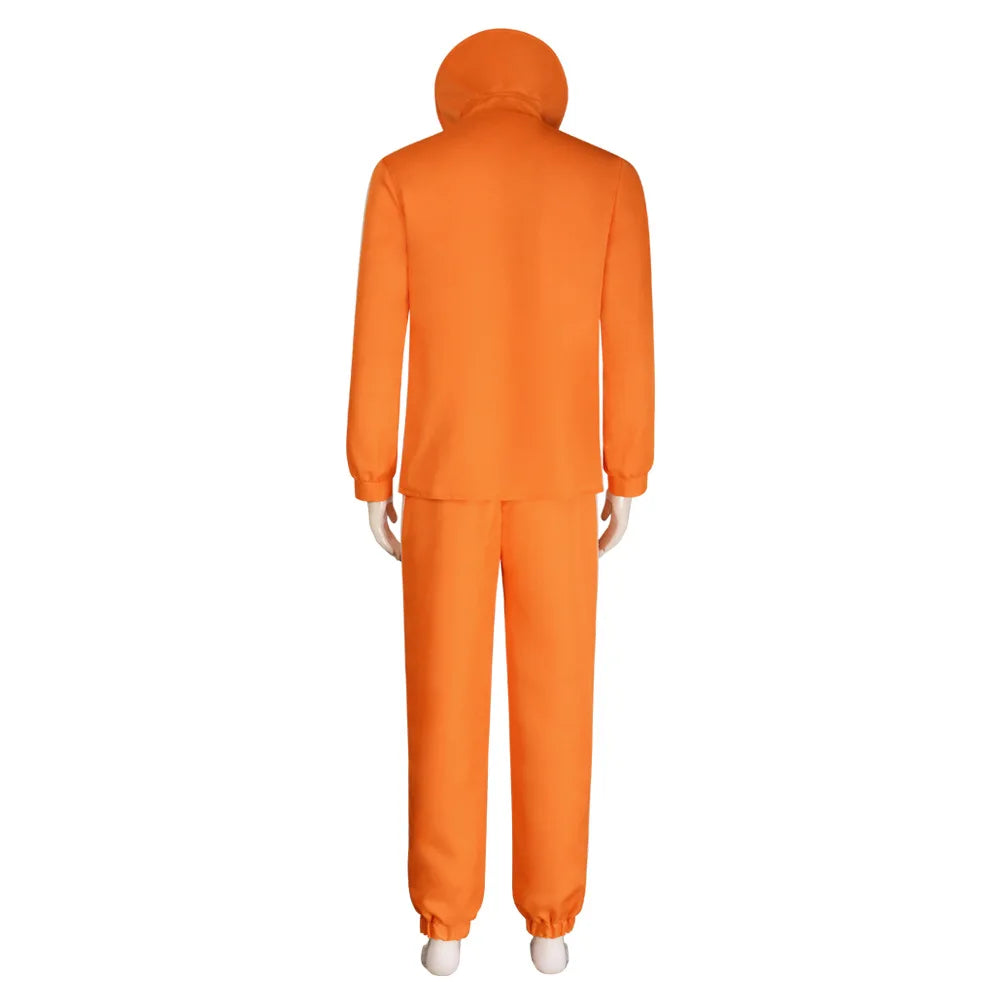 Movie Vector Cosplay Costume Orange Jakect Pant Glasses Outfits Set Halloween Fancy Suit Party Suit Quick Pick Grocers