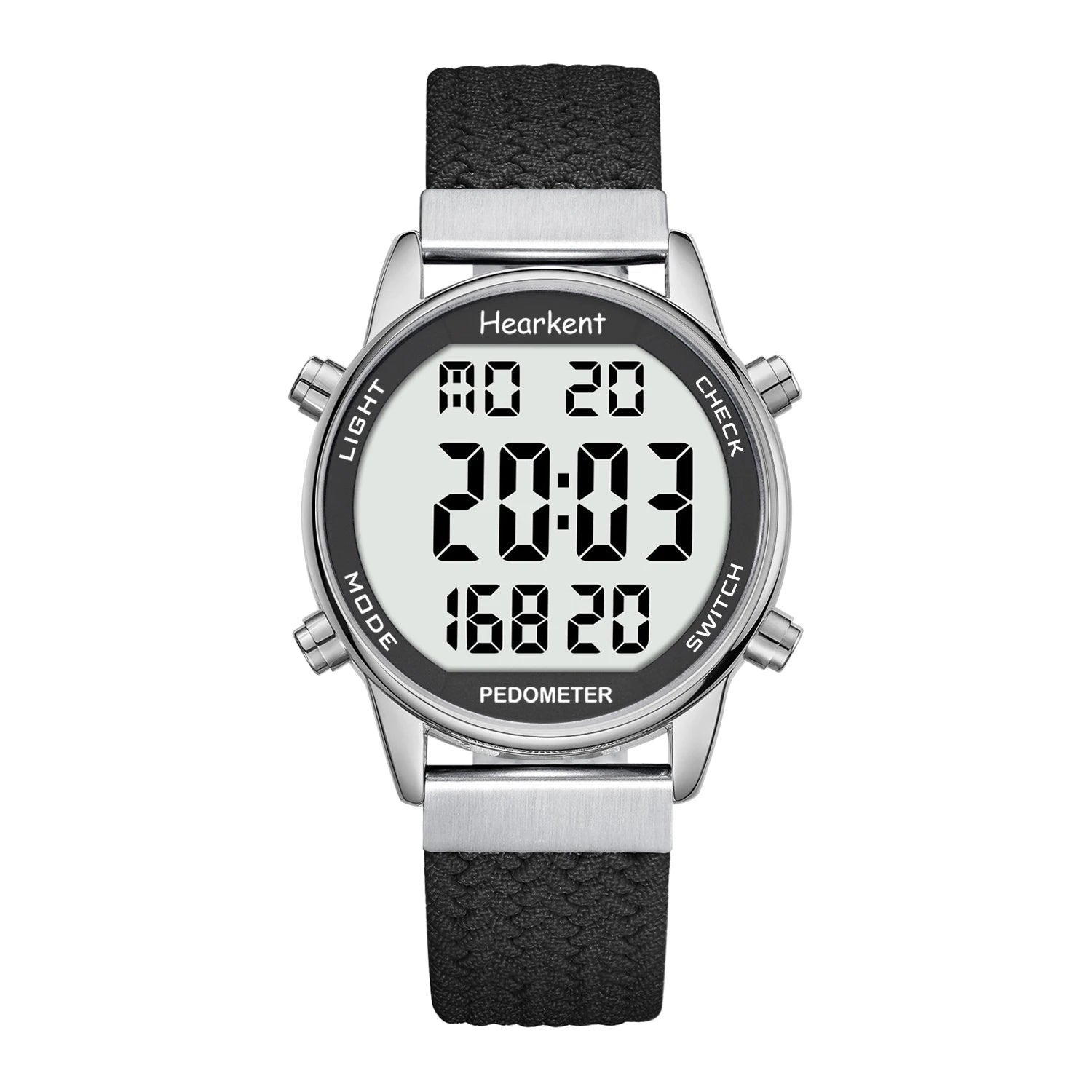Hearkent Pedometer Sport Watches Step Counter Watch Women Digital Watches Calories Mile Stopwatch Countdown for Walking Tracker Quick Pick Grocers