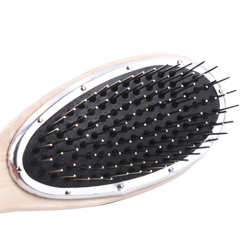 Professional Brush For Wig Anti Static Steel Comb for Tangle Hair Extensions Training Econic Blanks