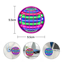 Flying ball, automatic spinning ball, LED dazzling lights, floating magic, fan, UFO flying machine, toy, gift, game, sports ball Quick Pick Grocers
