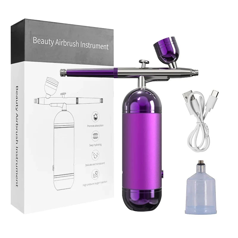 Airbrush Nail With Compressor Portable Air brush For Nails Art Paint Cake Crafts Portable Nails Spray AirBrush Compressor Kit Econic Blanks