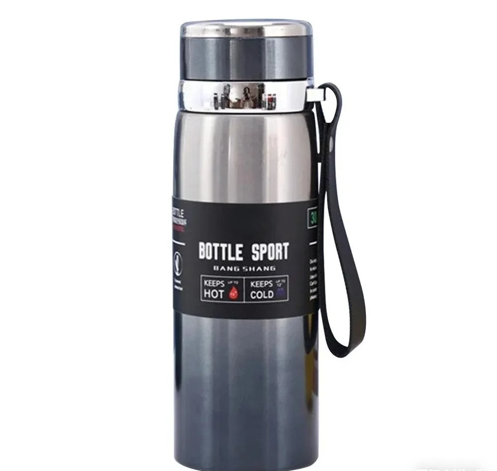 1L Thermal Water Bottle Keep Cold and Hot Water Bottle Thermos for Water Tea Coffee Vacuum Flasks Stainless Steel Thermos Bottle Quick Pick Grocers