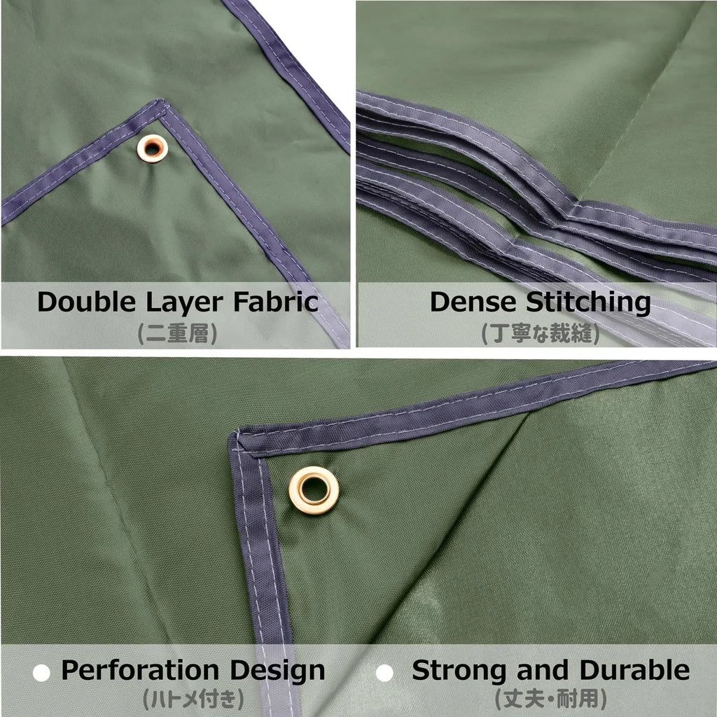 Waterproof Camping Tent Tarp Hammock Rain Fly Footprint Ground Cloth Shelter Sunshade Beach Picnic Blanket Mat for Outdoor Econic Blanks