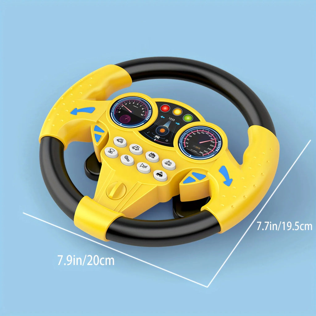 1PC Car Steering Toys Steering Wheel Toy Creative Children's Education Toy Easter New Year's Day Spring Festival Gift Quick Pick Grocers