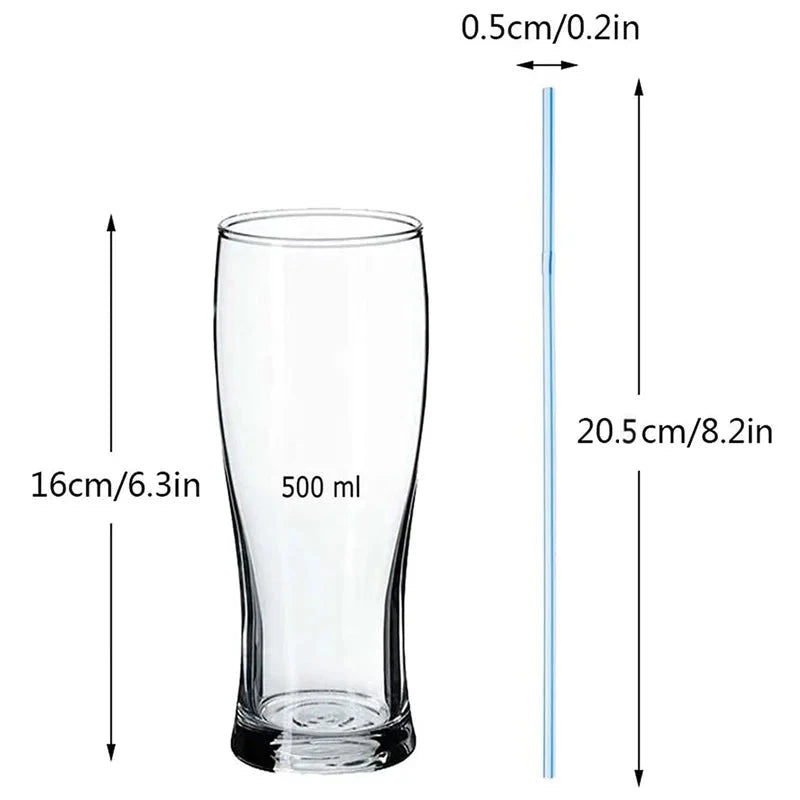 50-1000Pcs Multicolor Drinking Straws rietjes Milk Tea Bar Party Wedding Kitchen Home Accessories Beverage Black Straw Wholesale Econic Blanks