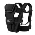 Baby Sling Carrier, 4-in-1 Ergonomic Baby Backpack Carrier, Easily Adjustable Baby Carrier Newborn to Toddler Purest Peak