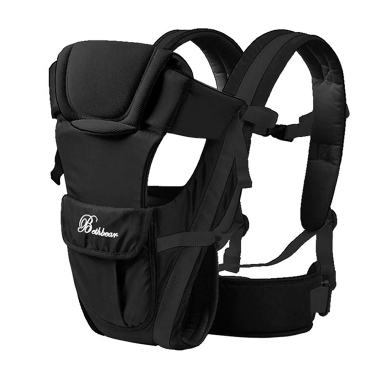 Baby Sling Carrier, 4-in-1 Ergonomic Baby Backpack Carrier, Easily Adjustable Baby Carrier Newborn to Toddler Purest Peak