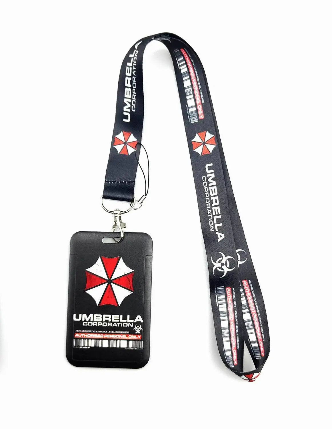 Game logo PVC Card Cover Student Campus Hanging Neck Bag Card Holder Lanyard ID Card Holders key chain Quick Pick Grocers