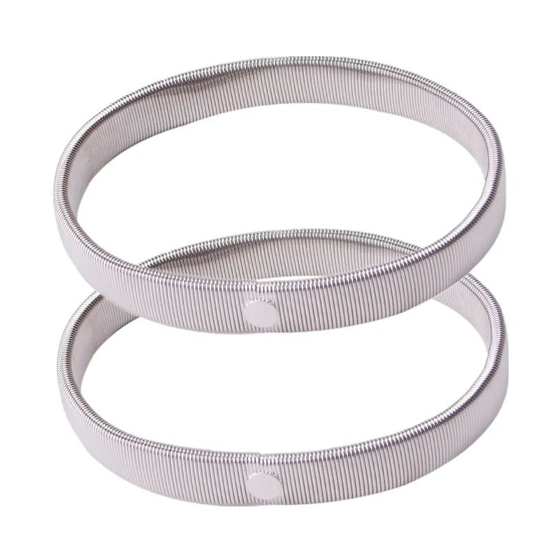 Non-slip Metal Armband Stretch Garter Shirt Sleeve Holder Unisex Sleeve Holders Armbands Elastic Armband Accessories (not pair) Quick Pick Grocers