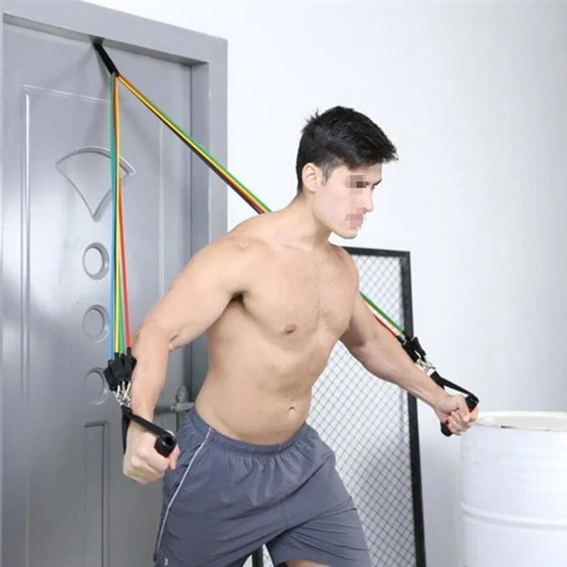 1/2pcs Elastic Resistance Door Anchor Holder Bands Tube Doorway Sport Fitness Equipment for Effective Working-out Accessories Quick Pick Grocers