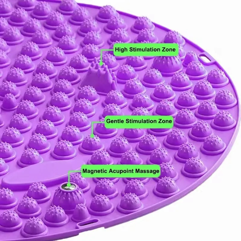 Fingerpressure Board Foot Massage Pad Health Walk Pressure Board Foot Massage Pad Foot Yoga Acupressure Mat Training Accessories Quick Pick Grocers