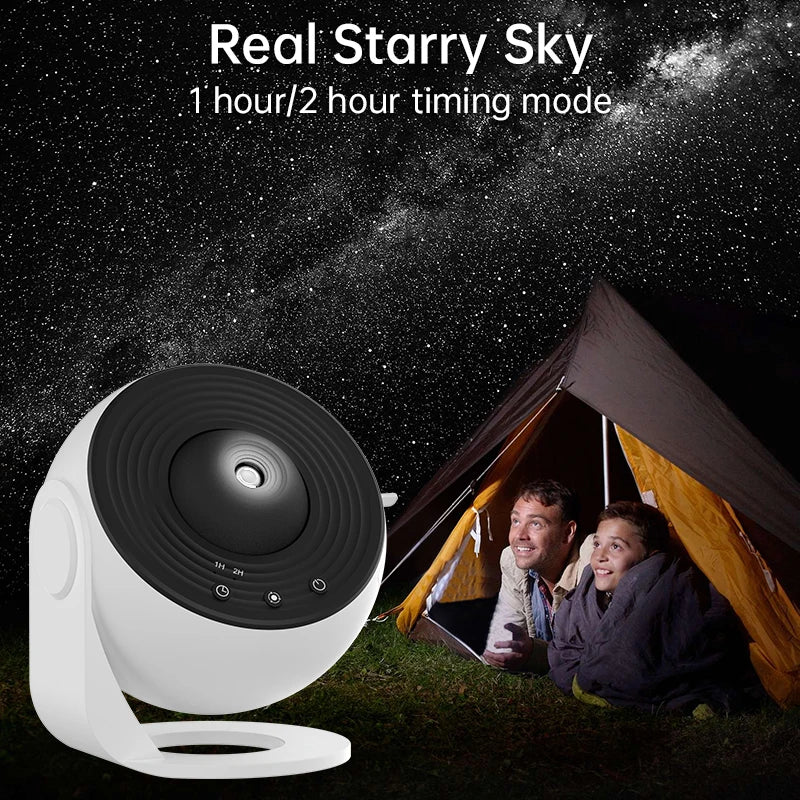 Night Light Galaxy Projector Starry Sky Projector 360° Rotate Planetarium Lamp For Kids Bedroom Valentines Day Gift Wedding Deco Quick Pick Grocers
