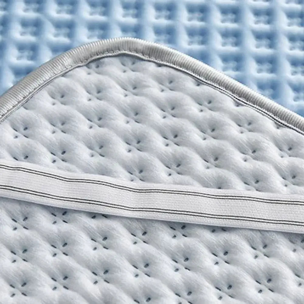Breathable Cooling Mattress Comfortable Washable Ice Silk Bed Mat Pad Soft Skin-friendly Summer Sleeping Mat Household Quick Pick Grocers