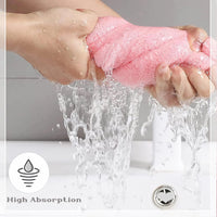 Towel Dry Hair Cap Microfiber Hair Drying Wrap Strong Water Absorbent Triangle Shower Hat Econic Blanks