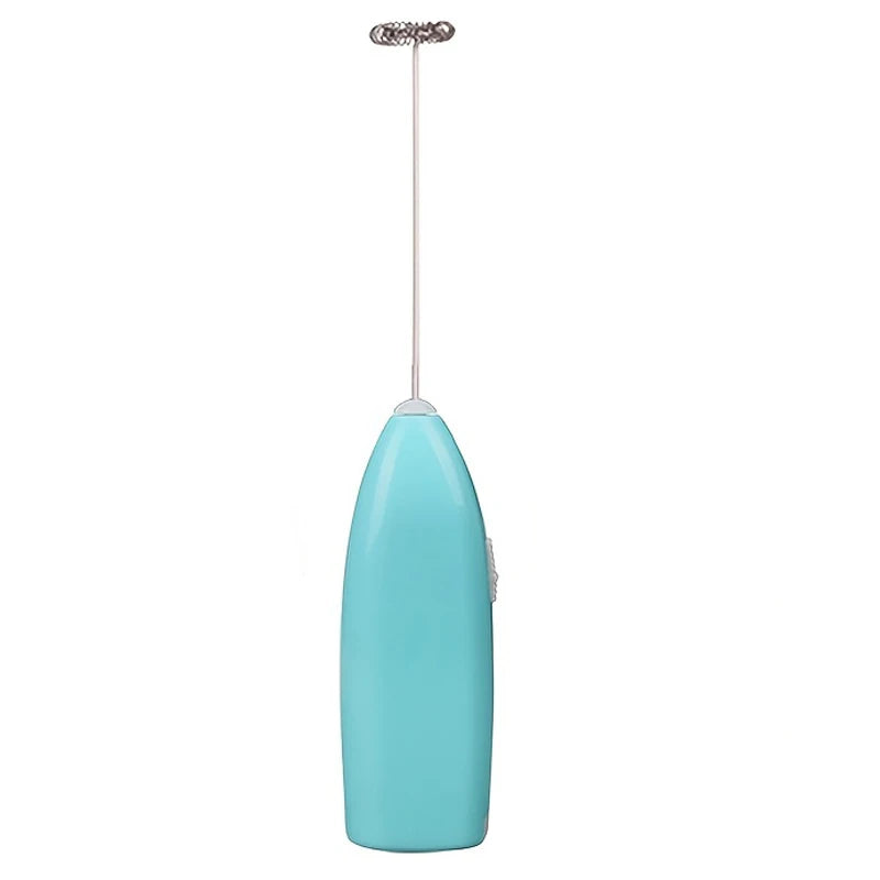 Handheld Electric Egg Beater Mini Battery Powered Milk Frother Coffee Drink Mixer Milk Foamer Kitchen Tools Quick Pick Grocers