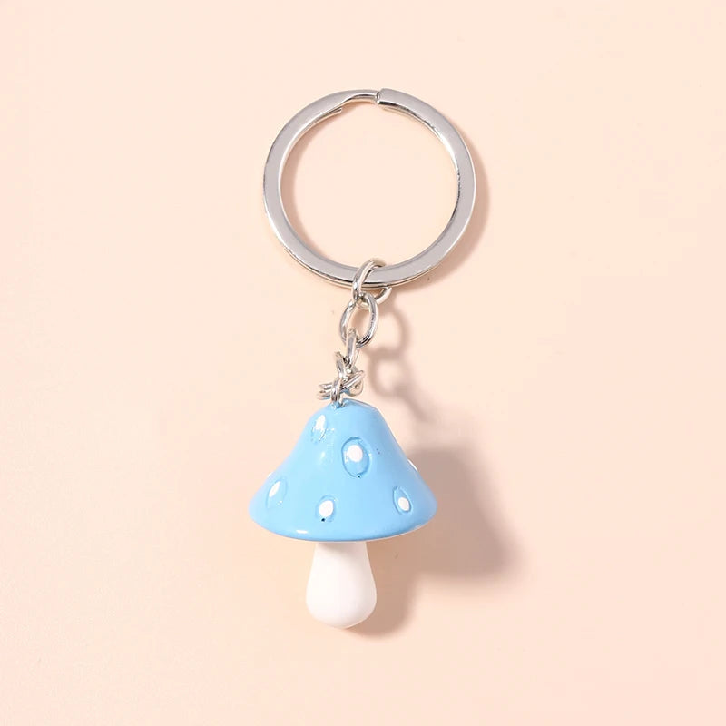 New Colorful Rainbow Keychains for Car Key Souvenir Gift for Women Men DIY Handbag Pendants Hanging Key Ring Jewelry Accessories Quick Pick Grocers