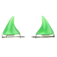 Halloween Hair Accessories Clip 1 Pair Small Demon OX Horn Hairpins Gothic Party Cosplay Costume Pin Hairpins Costume Horn Quick Pick Grocers