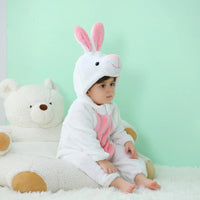Newborn Baby Romper Infant Long Sleeve Clothes Kigurumi Cute Rabbit Animal Cartoon Jumpsuit Girls Boys Pajamas Costume Halloween Quick Pick Grocers