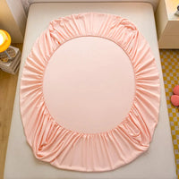 Soft Cotton Fitted Bed Sheet with Elastic Mattress Cover Quick Pick Grocers