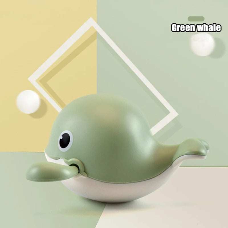 Baby Bath Toys Bathing Cute Swimming Turtle Whale Pool Beach Classic Chain Clockwork Water Toy For Kids Water Playing Toys Quick Pick Grocers