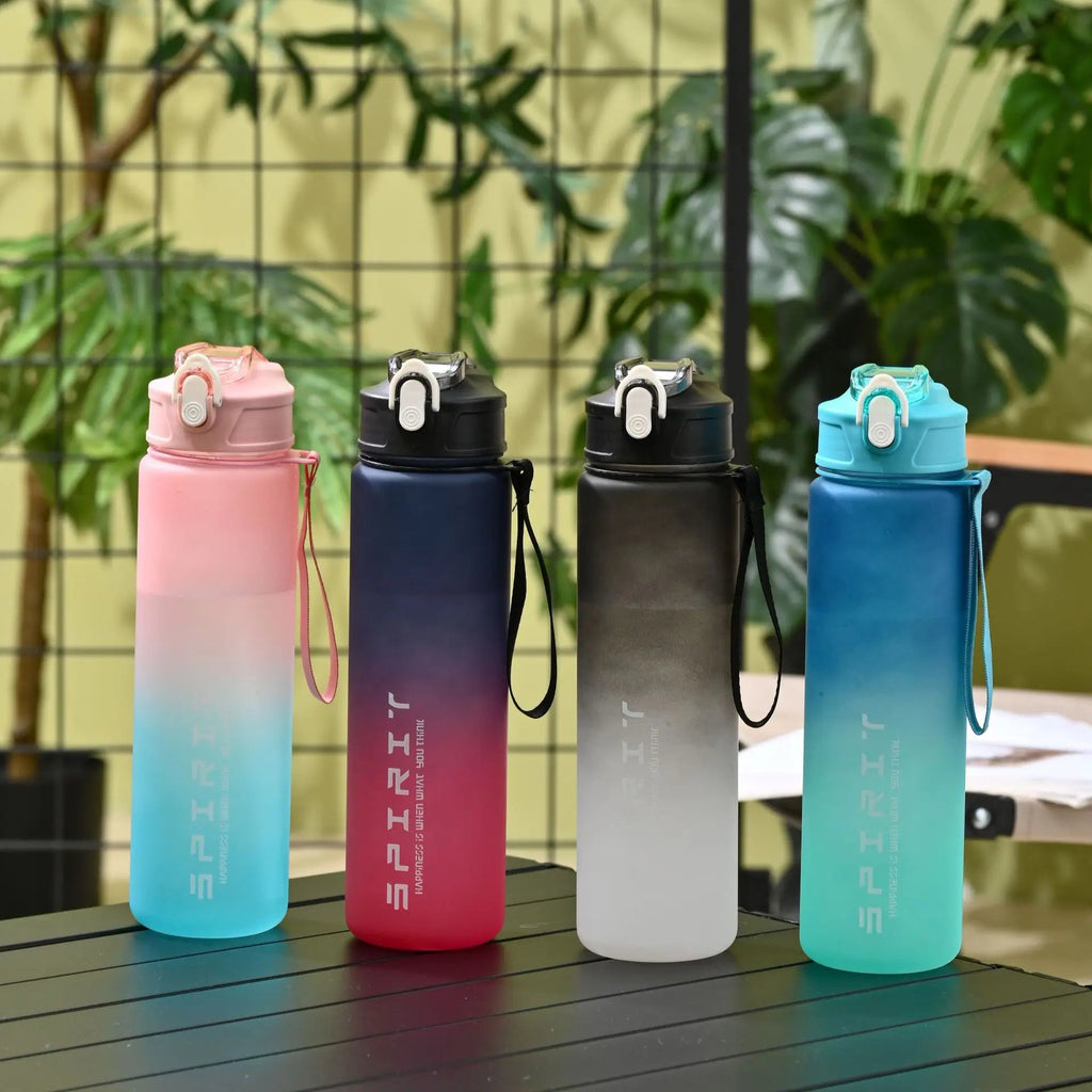 1PCS 800ML Large Capacity Sports Water Bottle Leak Proof Colorful Plastic Cup Drinking Outdoor Travel Portable Gym Fitness Jugs Econic Blanks