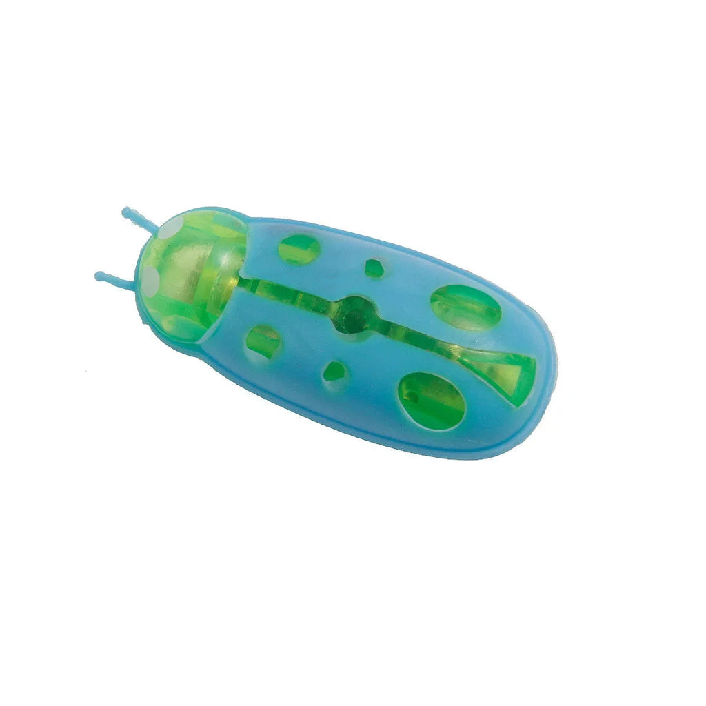 Pet Interactive Mini Electric Bug Cat Toy Kitten Escape Obstacle Automatic Flip Toy Battery Operated Vibration Beetle Supplies Econic Blanks