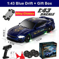 1/64 2.4G High speed Drift Rc Car 4WD Remote Control Car Four Wheel Drive Radio Controlled Mini RTR Racing Model Boy Toy Gift Econic Blanks