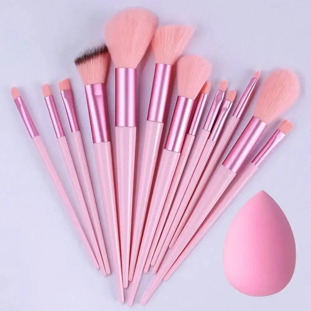 Makeup Brush Set Soft Fluffy Professiona Cosmetic Foundation Powder Eyeshadow Kabuki Blending Make Up Brush Beauty Tool Makeup Econic Blanks
