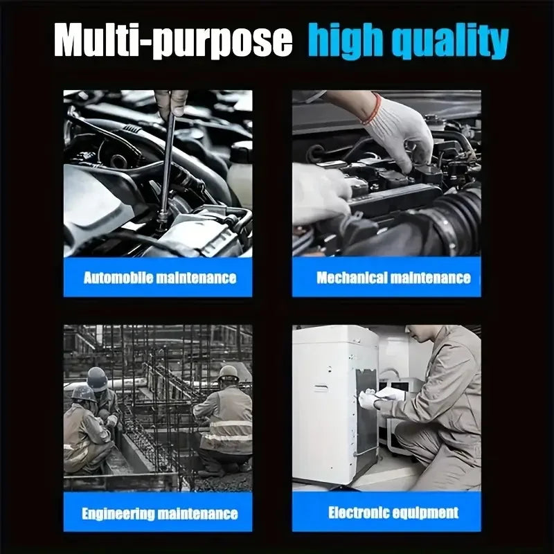 4-piece set of chrome vanadium steel multi piece combination T-shaped socket wrench for automotive and home maintenance - durabl Quick Pick Grocers