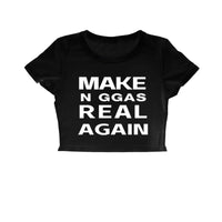 Gothic Hip Hop Sexy Women's Short Sleeve T-Shirt Harajuku Punk Letter Print Casual Crop Top Chic Y2K Retro Emo Girls Streetwear Quick Pick Grocers