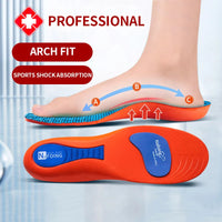 Sport Orthopedic Insoles for Feet Men Women EVA Breathable Shock Absorption Shoes Insole for Running Basketball Sport Care Pads Quick Pick Grocers