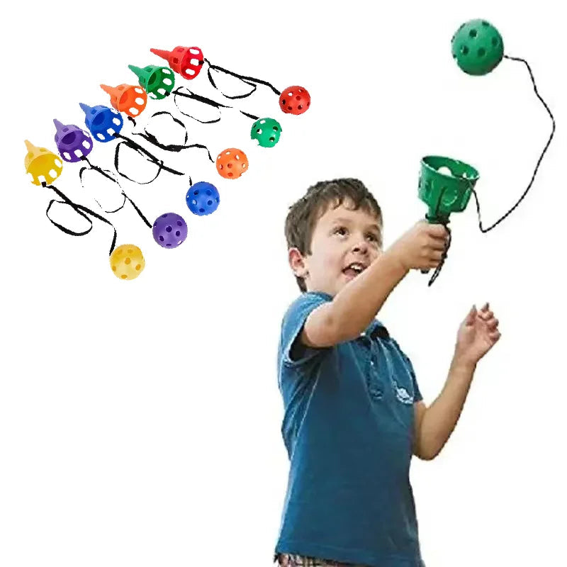Throwing catching sensory integration game set outdoor toy catching set children's hand eye coordination training Quick Pick Grocers