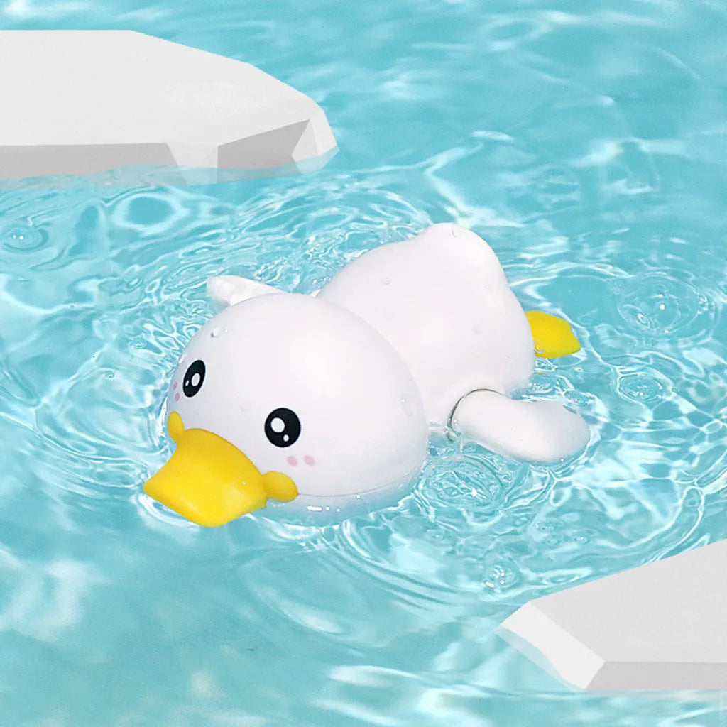 Baby Bath Toys Bathing Cute Swimming Turtle Whale Pool Beach Classic Chain Clockwork Water Toy For Kids Water Playing Toys Econic Blanks