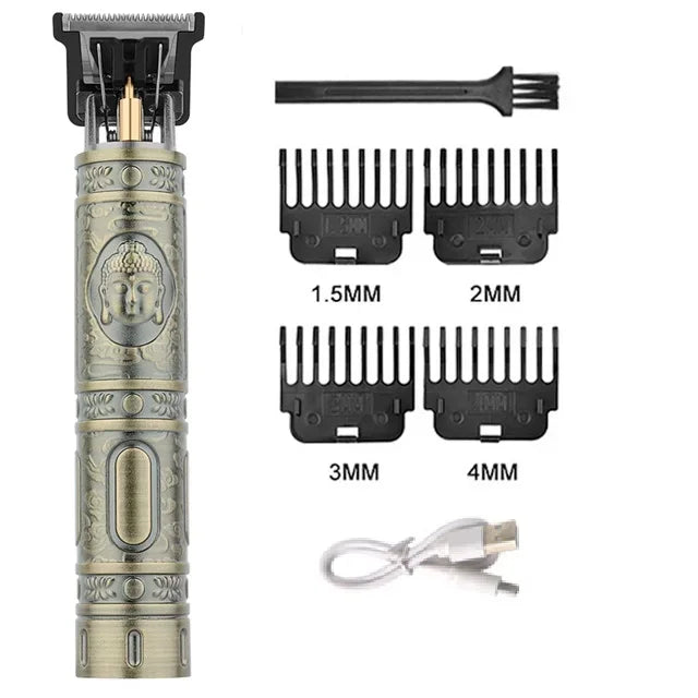 Vintage Cordless Hair Cutting Machine Portable Hair Clipper Electric Hair Trimmer USB Fast Charging Shaver Barber For Hairdresse Quick Pick Grocers