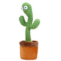 1pc Dancing Cactus Toy,Repeat Talking ,Song Speaker Wriggle Dancing Sing Talk, Plushie Stuffed ,Interaction and Decoration Quick Pick Grocers