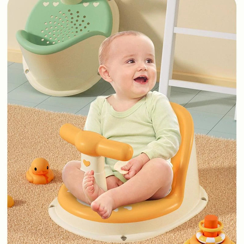 Children's Shower Seat Portable Shower Stand for Newborns and Young Children Children's Growth Accessories Purest Peak