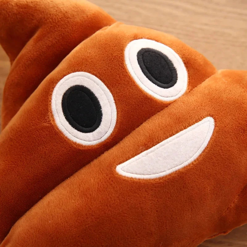 Wholesale cartoon new expression poo plush toys cute funny quirky funny poop cushion Econic Blanks