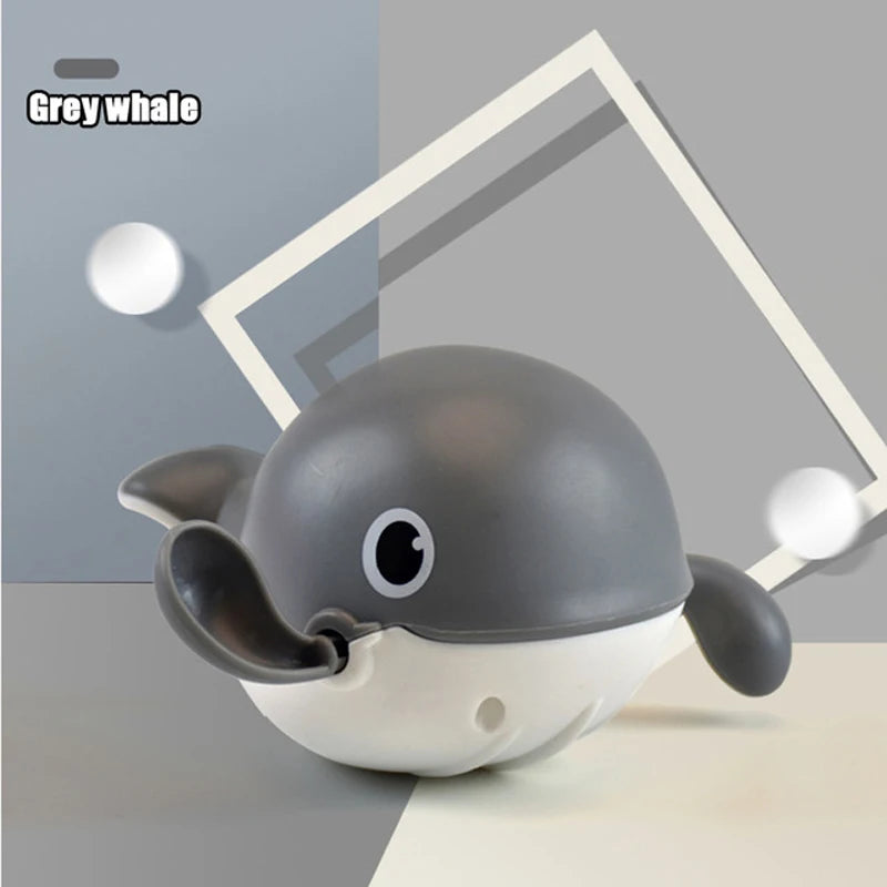 Baby Bath Toys Bathing Cute Swimming Turtle Whale Pool Beach Classic Chain Clockwork Water Toy For Kids Water Playing Toys Quick Pick Grocers