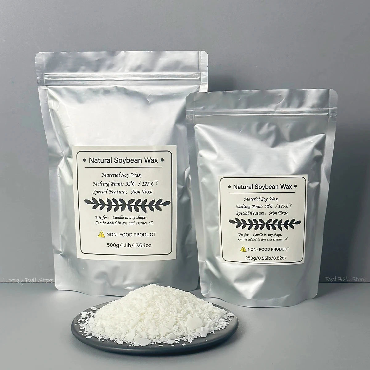 500g/1kg Pure Soy Wax Paraffin Material Pre-Soy Wax-Core Pigments Aromatherapy Pure Paraffin Wax DIY Handmade Candles Crafts Econic Blanks