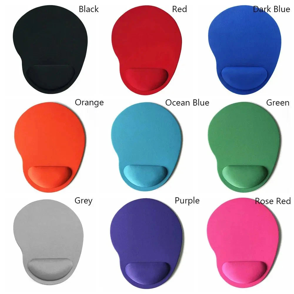 Ergonomic Wrist Rest Mouse Pad Comfortable Wrist Support Non Slip Mice Mat Soft Mousepad For PC Laptop Computer Econic Blanks