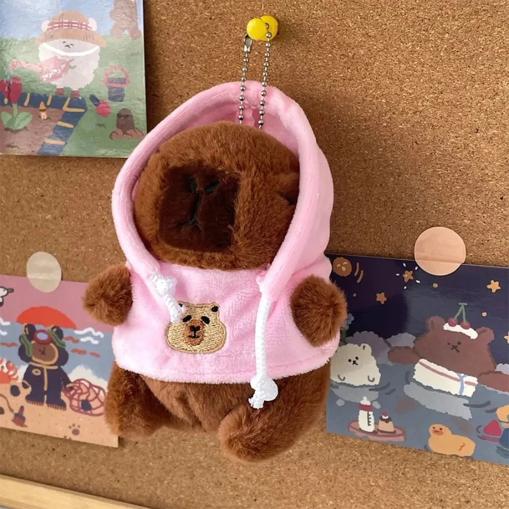 Cute Capybara Plush Toy Hoodie – Small Winged Stuffed Doll for Kids Econic Blanks