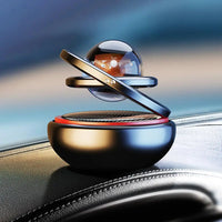 Solar Power Car Perfume Car Air Freshener Solar Ornaments Rotating Aromatherapy Perfume Ornaments Creative Car Diffuser Econic Blanks