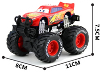 Disney Pixar Cars Toy Lightning McQueen Metal Mode Return Car Jackson Storm Mater Inertial Force Car Model Toy Kid Birthday Gift Quick Pick Grocers