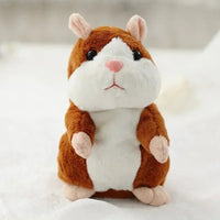 Learn To Imitate Talking Little Hamster Animal Plush Funny Toy Talking Nod Hamster Doll Soothing Crying Baby Toy Kids Gift Quick Pick Grocers