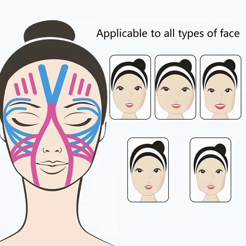 2.5CM*5M Wrinkle Face Tapes Face Lifting Tapes Face Tape Lifting Visage Beauty Tools LBHL09 Quick Pick Grocers