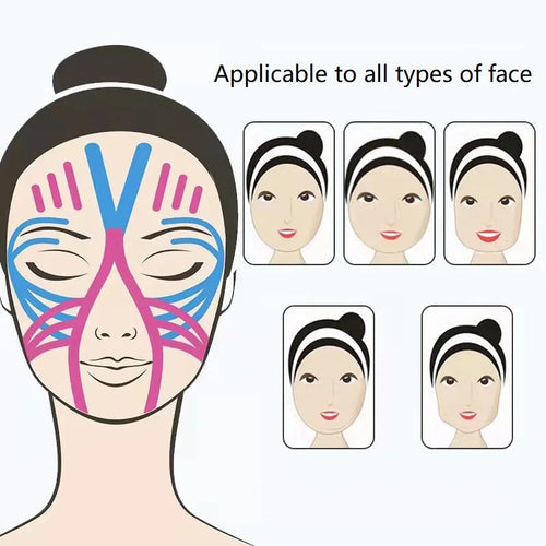 2.5CM*5M Wrinkle Face Tapes Face Lifting Tapes Face Tape Lifting Visage Beauty Tools LBHL09 Quick Pick Grocers