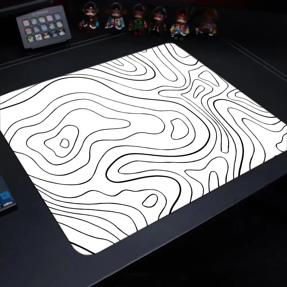 Fluid Mouse Pad Multiple Sizes Large Square Computer Office Game Table Mats Rubber Anti-slip Mousepads Small Decor Desk Pads Quick Pick Grocers
