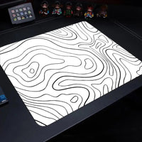 Fluid Mouse Pad Multiple Sizes Large Square Computer Office Game Table Mats Rubber Anti-slip Mousepads Small Decor Desk Pads Quick Pick Grocers