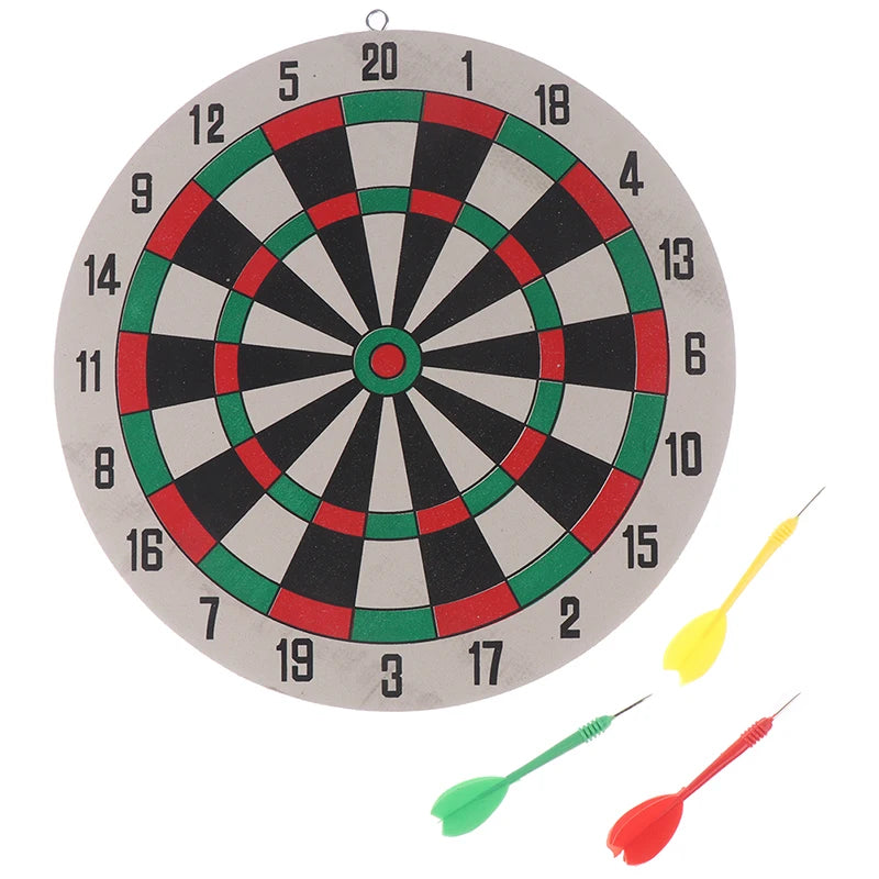 1Set Dart Board Darts Game Set Perfect for Cave Game Room Kids Decoration
