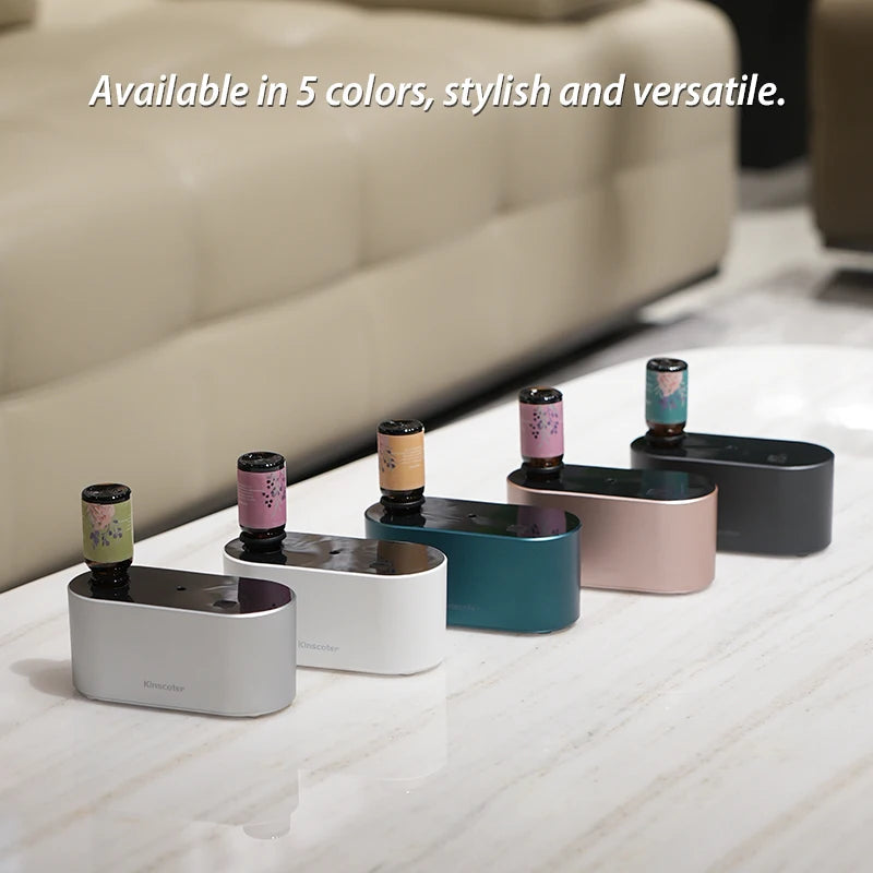 KINSCOTER Premium Portable Waterless Aroma Diffuser Compact Essential Oil Nebulizer Ideal Scent Machine for Gifting Quick Pick Grocers
